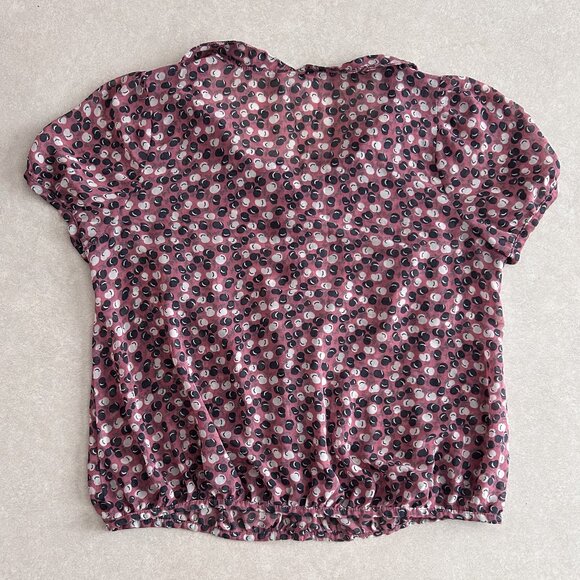 pins & needles Sheer Apple Print Blouse ASO Molly Hooper Sherlock - Picture 4 of 9